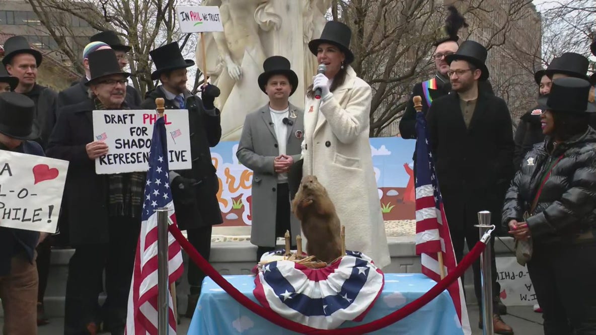 Potomac Phil predicts early spring, political gridlock